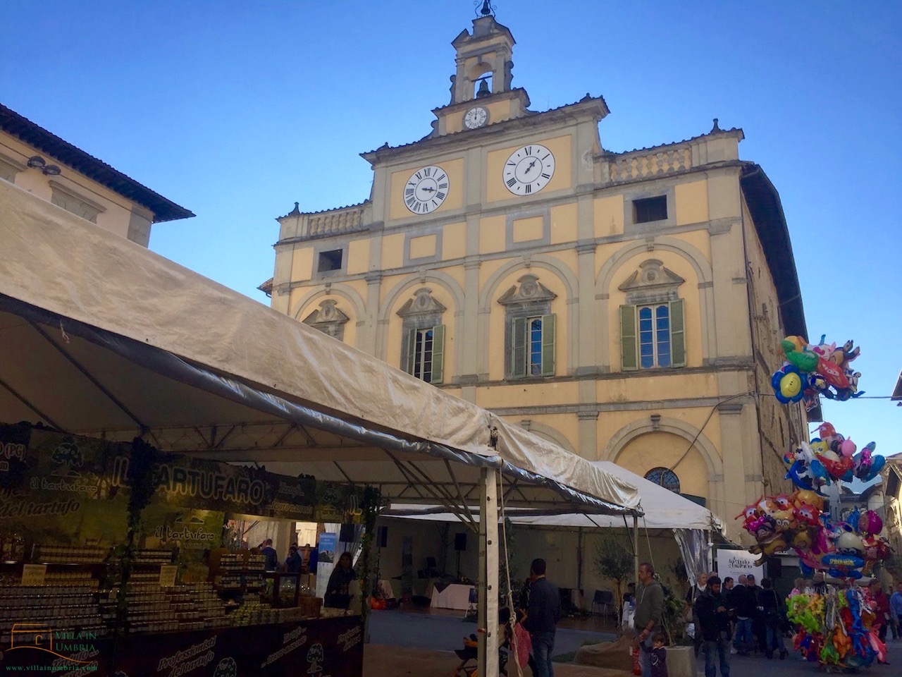 truffel markt Umbrië
