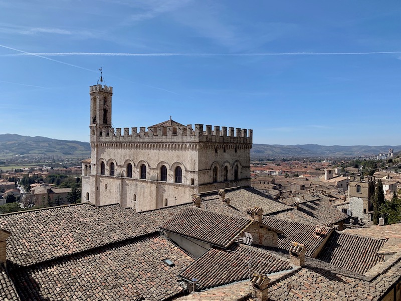 Die mittelalterliche Stadt Gubbio