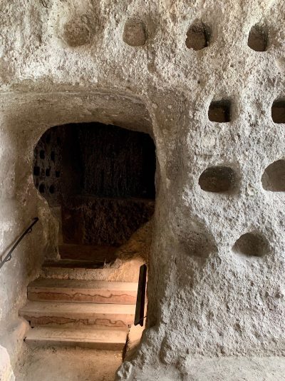 De grotten in Orvieto