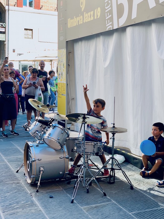 Umbria Jazz in the streets of Perugia