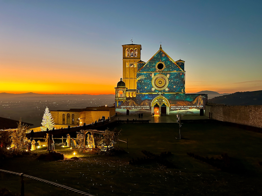 Kerstsprookje in Umbrië: Assisi