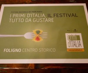 Umbrië blog | pasta evenement in Foligno I primi d’Italia 2014