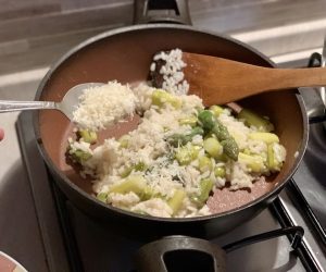 Delicious Spring recipe: risotto with asparagus