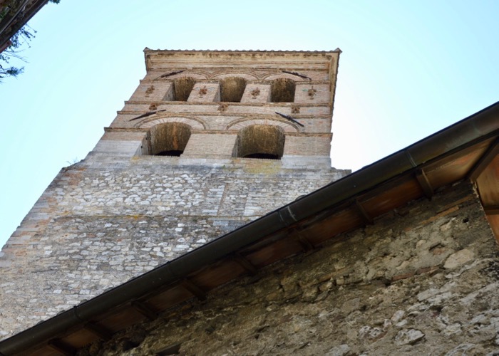 Medieval tower in Narni